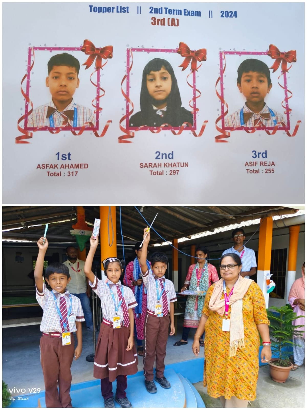 Result announcement